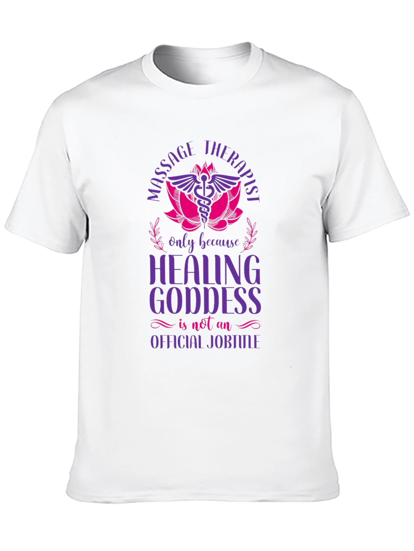 Massage Therapist Healing Goddess Graphic T-Shirt