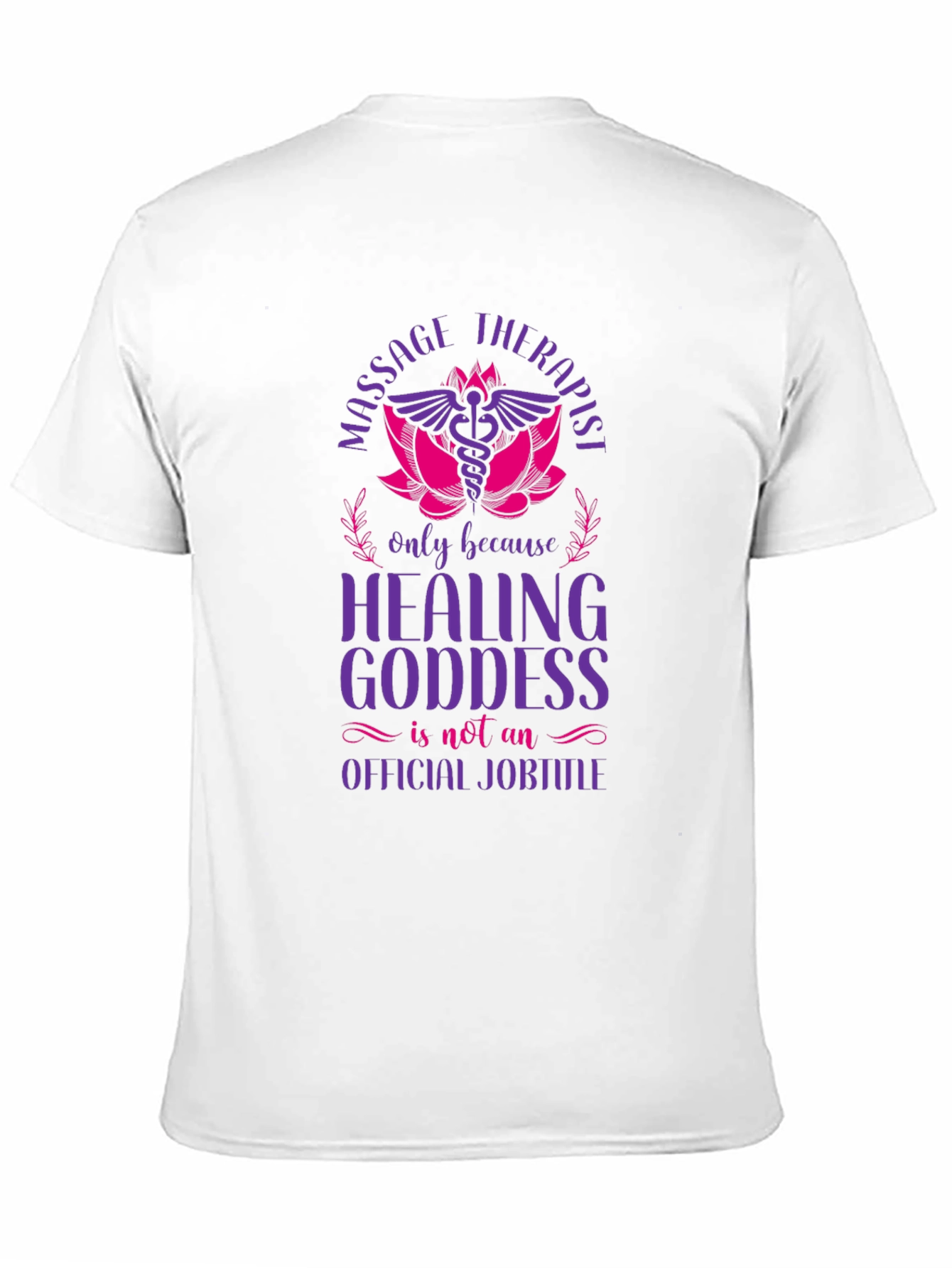 Massage Therapist Healing Goddess Graphic T-Shirt