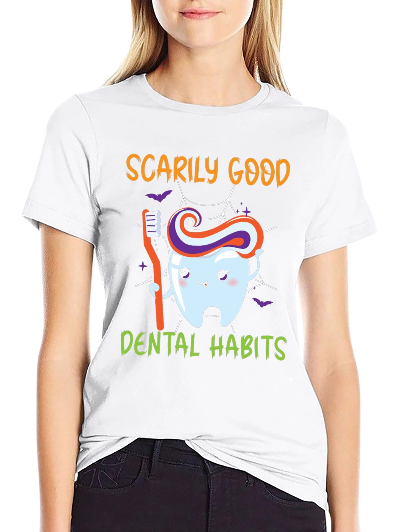 Scarily Good Dental Habits Graphic Tee