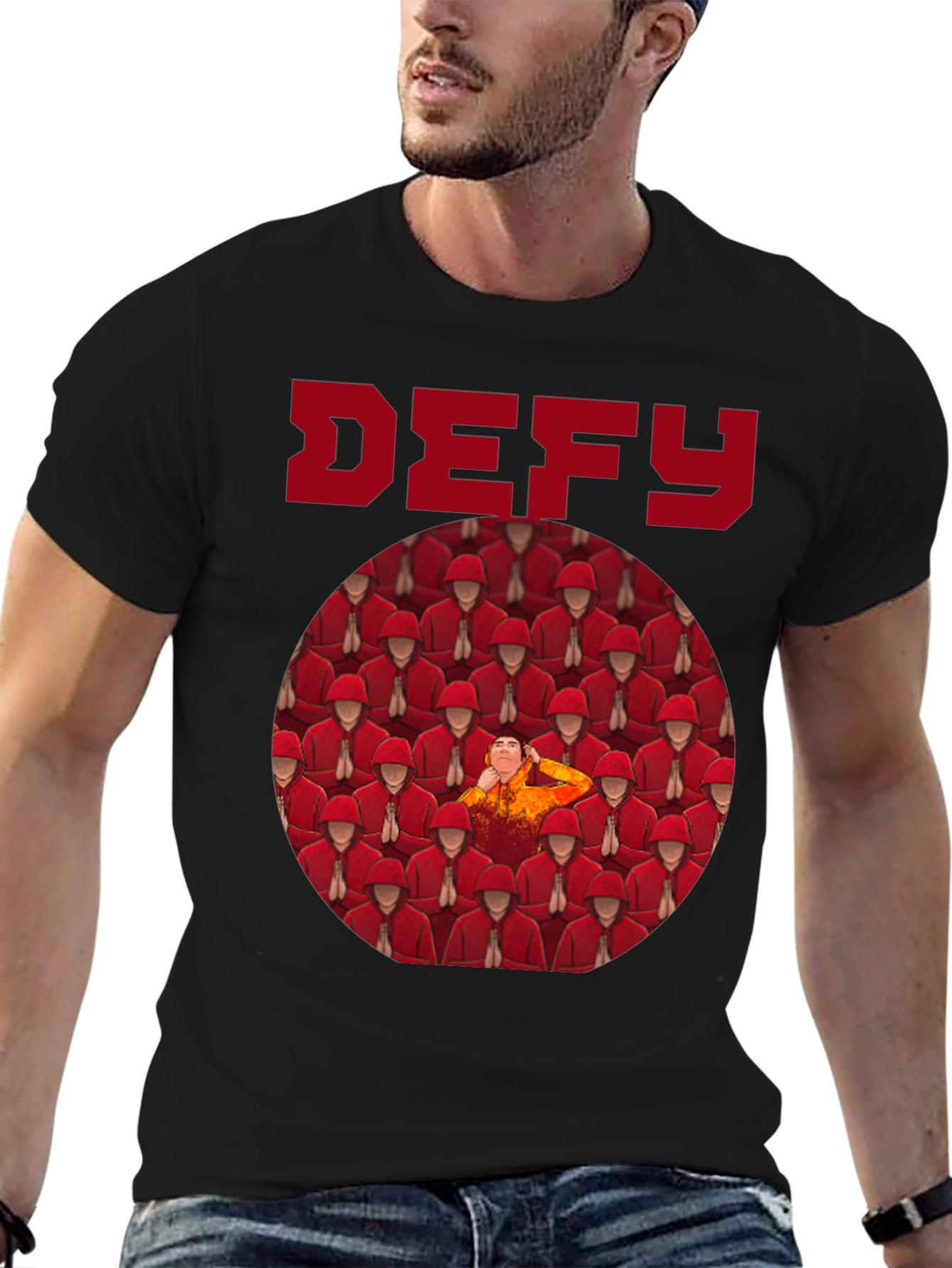 Defy Graphic Tee - Stand Out From The Crowd