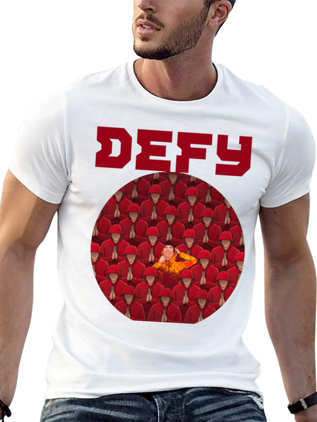 Defy Graphic Tee - Stand Out From The Crowd