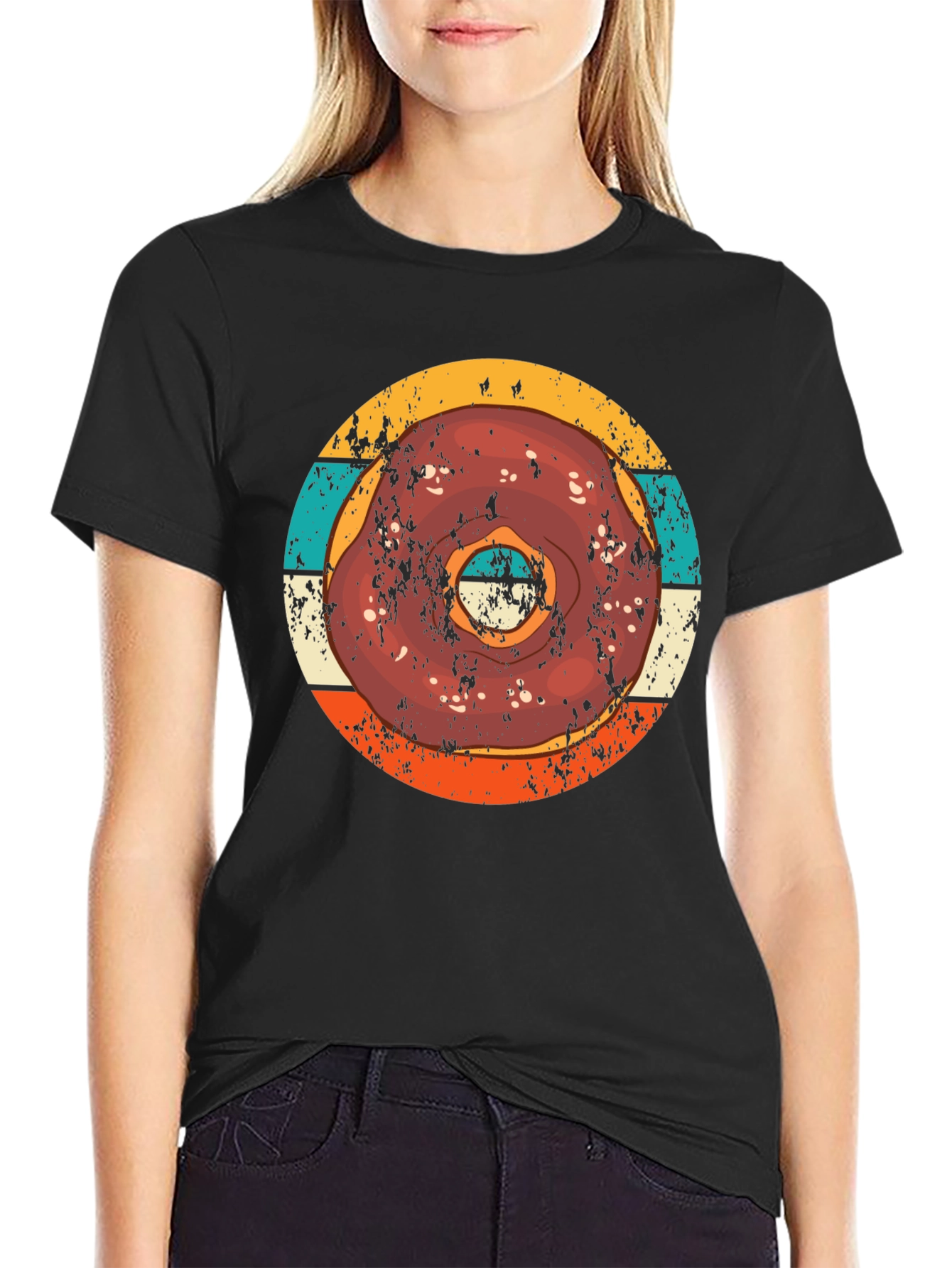 Retro Donut T-Shirt - Unique Style