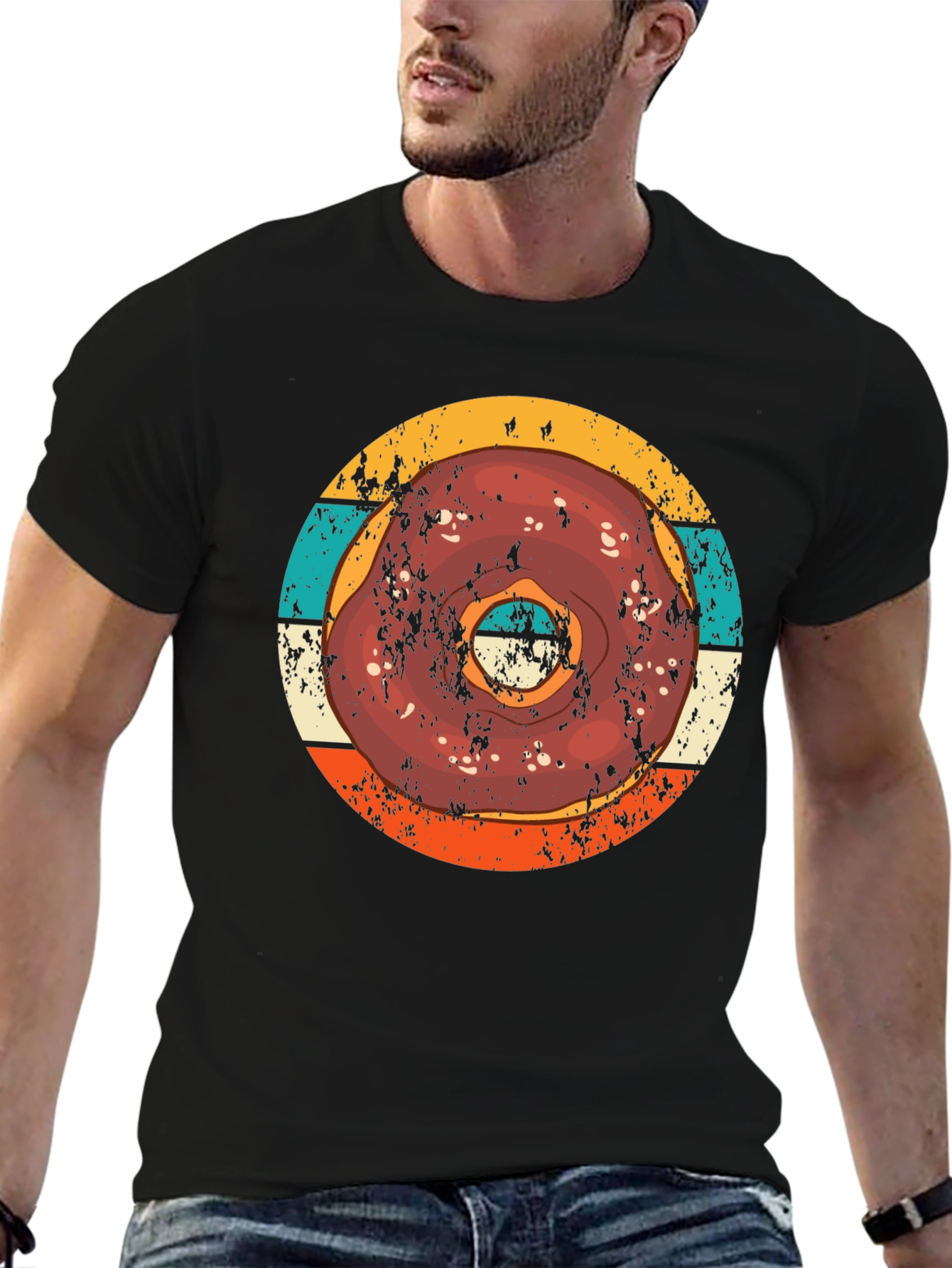 Retro Donut T-Shirt - Unique Style
