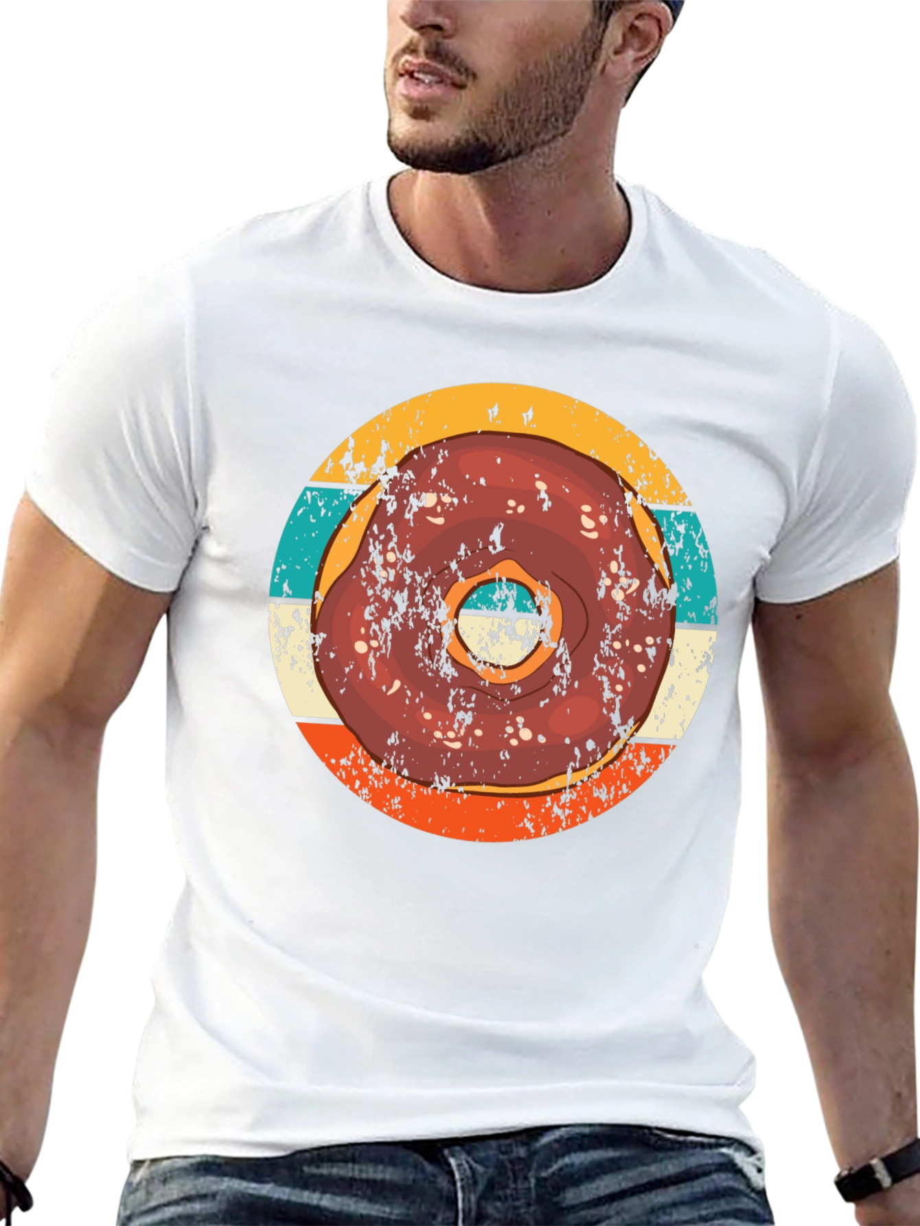 Retro Donut T-Shirt - Unique Style