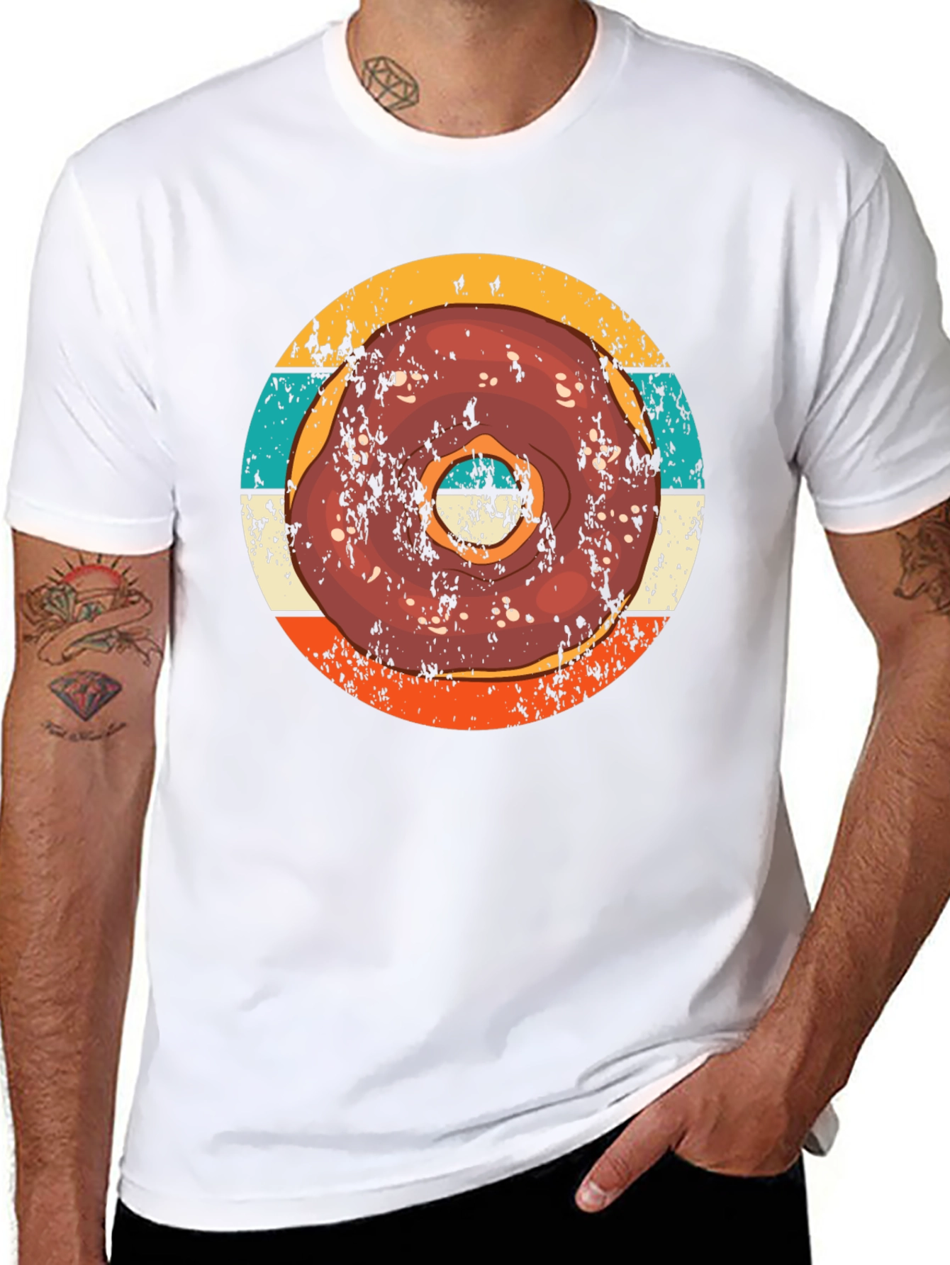 Retro Donut T-Shirt - Unique Style