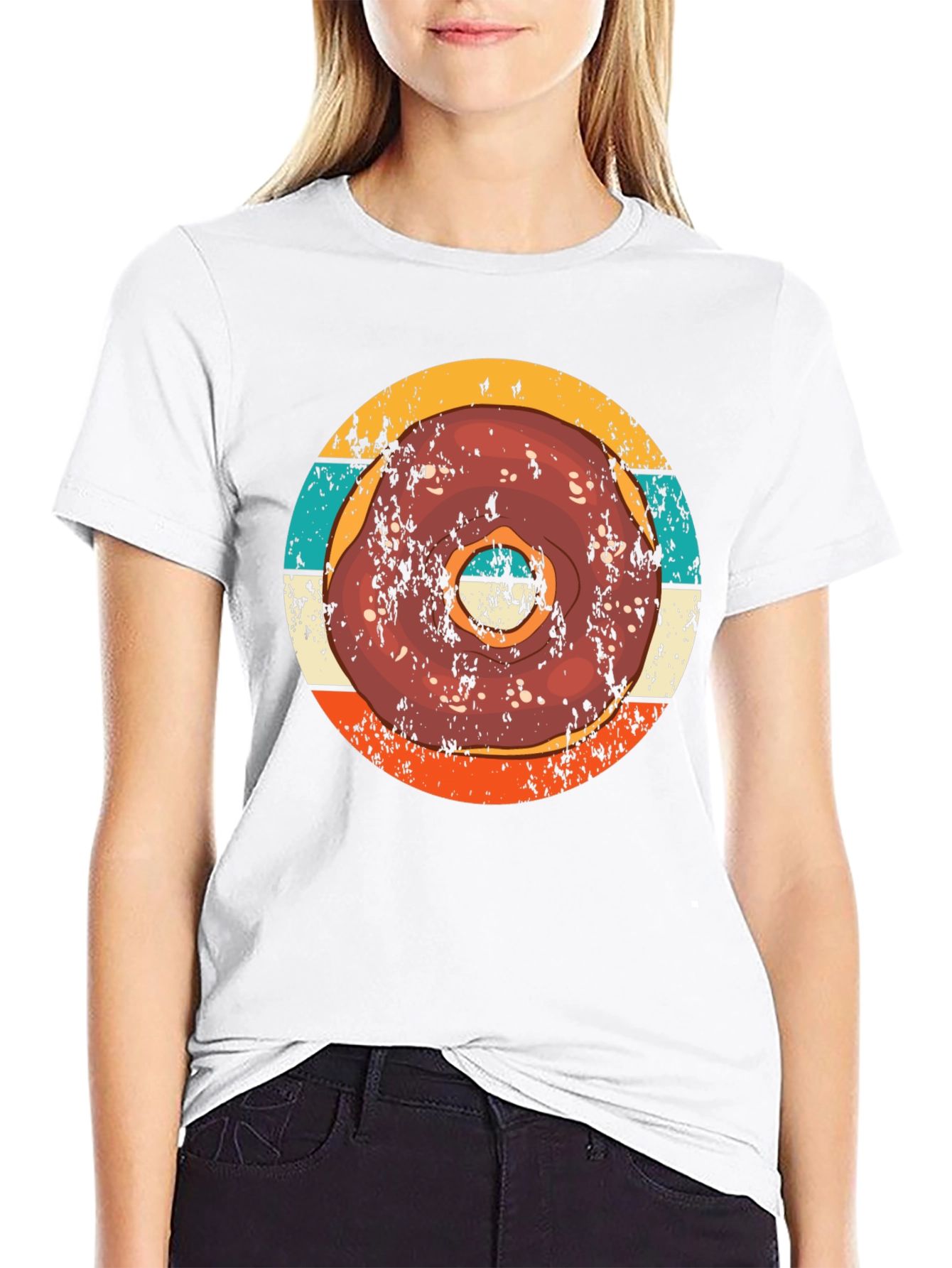 Retro Donut T-Shirt - Unique Style