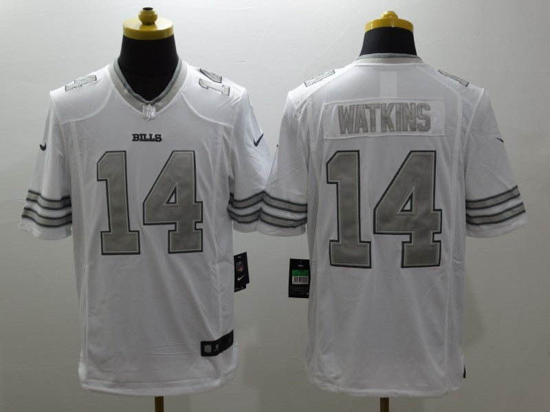 Men's Buffalo Bills Sammy Watkins #14 White Game Jerseys
