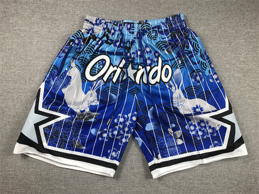 Men's Orlando Magic Year of Rabbit Edition Pocket Shorts1