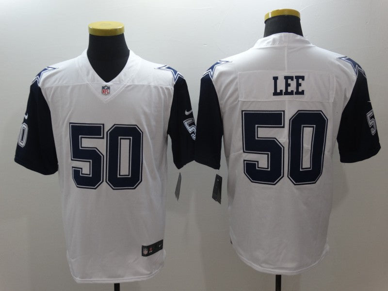 Men's Dallas Cowboys Sean Lee #50 White Game Player Jerseys