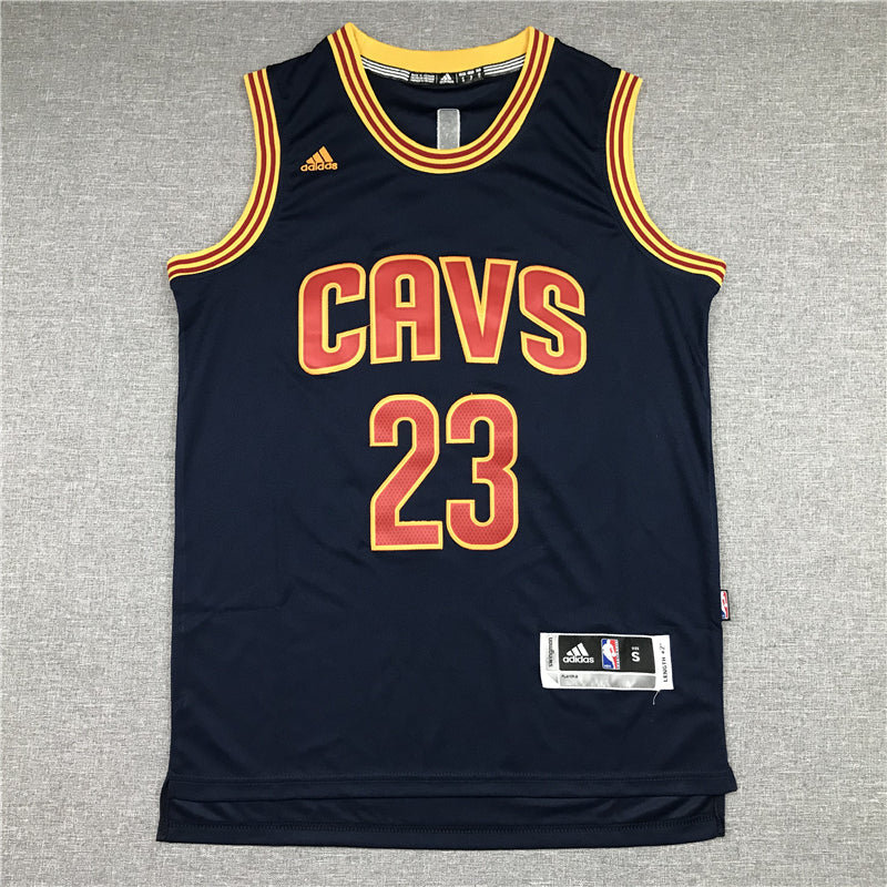Men's Cleveland Cavaliers LeBron James #23 Navy Swingman Fashion Jerseys