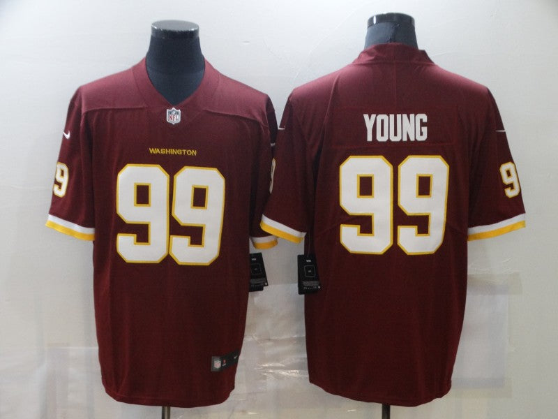 Men's Washington Commanders Chase Young #99 Red Game Jerseys