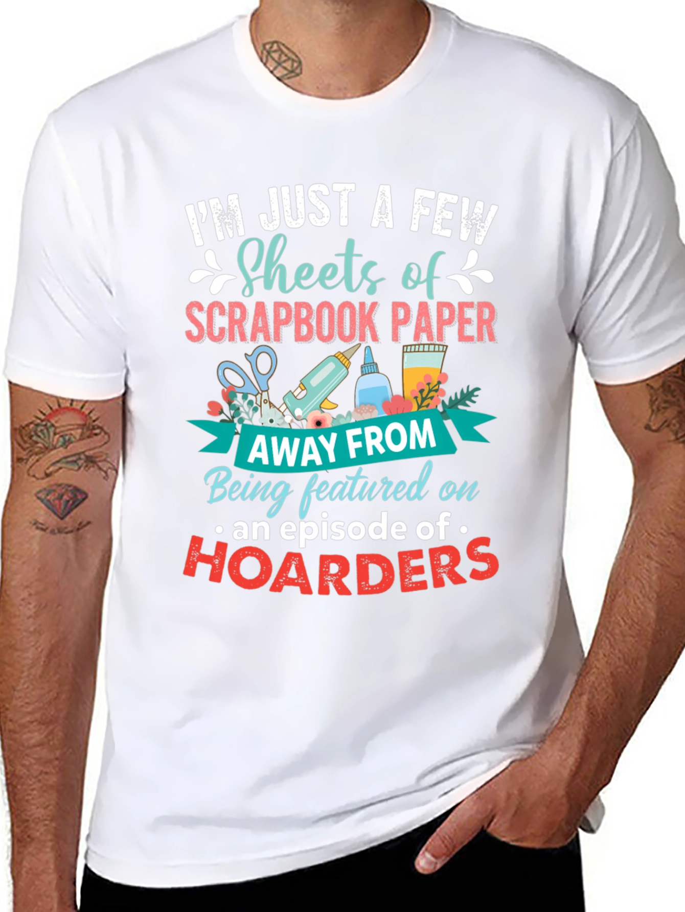 Scrapbook Paper Hoarders T-Shirt