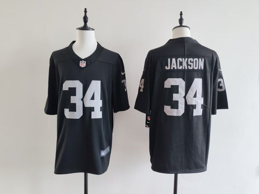 Men's Oakland Raiders Bo Jackson Jersey -  Black