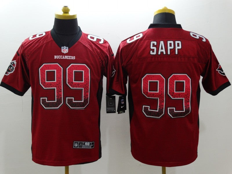 Men's Tampa Bay Buccaneers Warren Sapp #99 Red Game Jerseys
