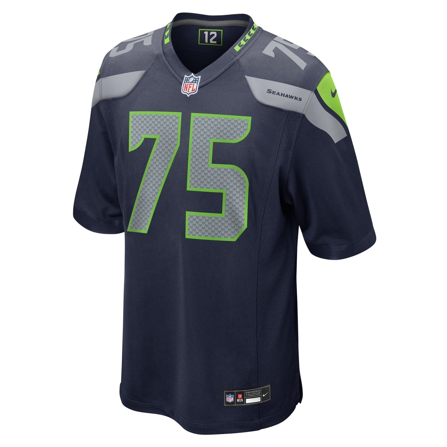 Anthony Bradford Seattle Seahawks Nike  Game Jersey -  College Navy