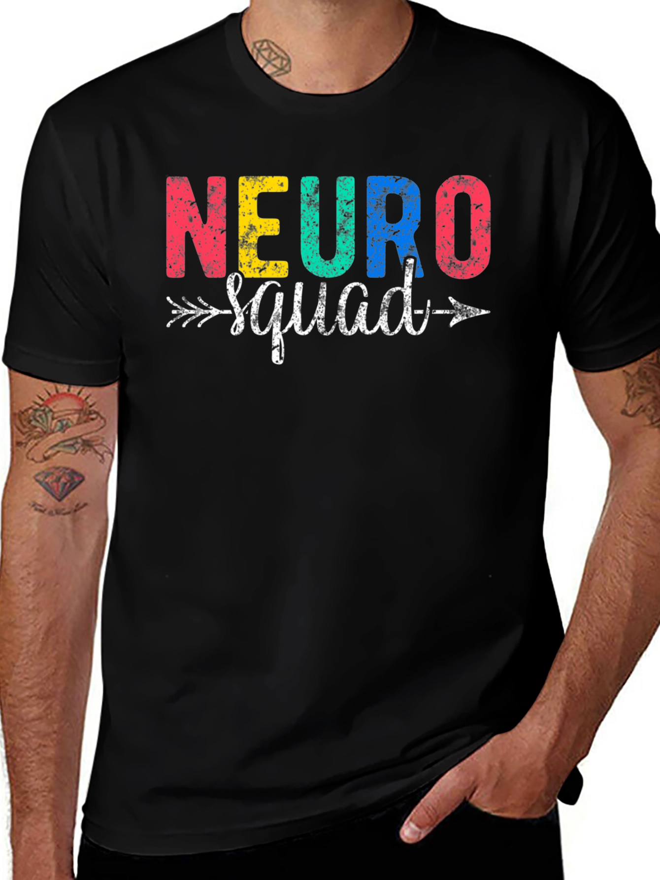 Neuro Squad Graphic T-Shirt