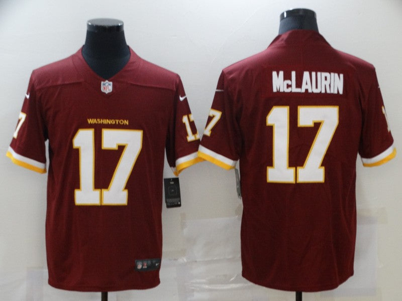 Men's Washington Commanders Terry Mclaurin #17 Red Game Jerseys