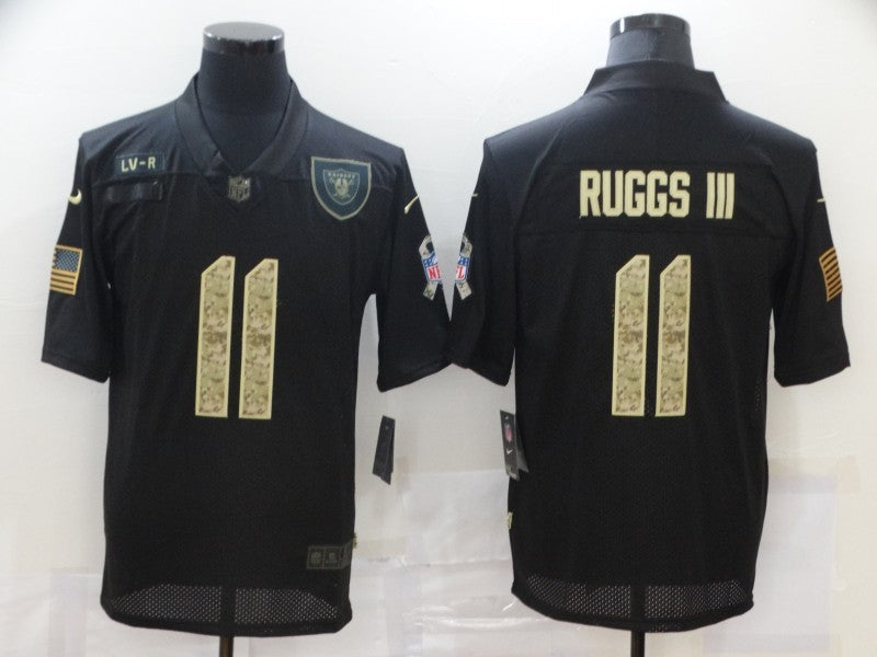 Men's Las Vegas Raiders Henry Ruggs III #11 Black Authentic Game Jerseys