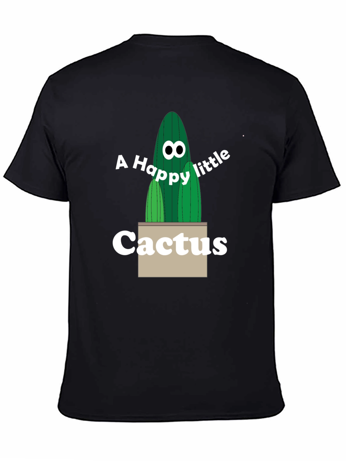 Happy Little Cactus Graphic Tee