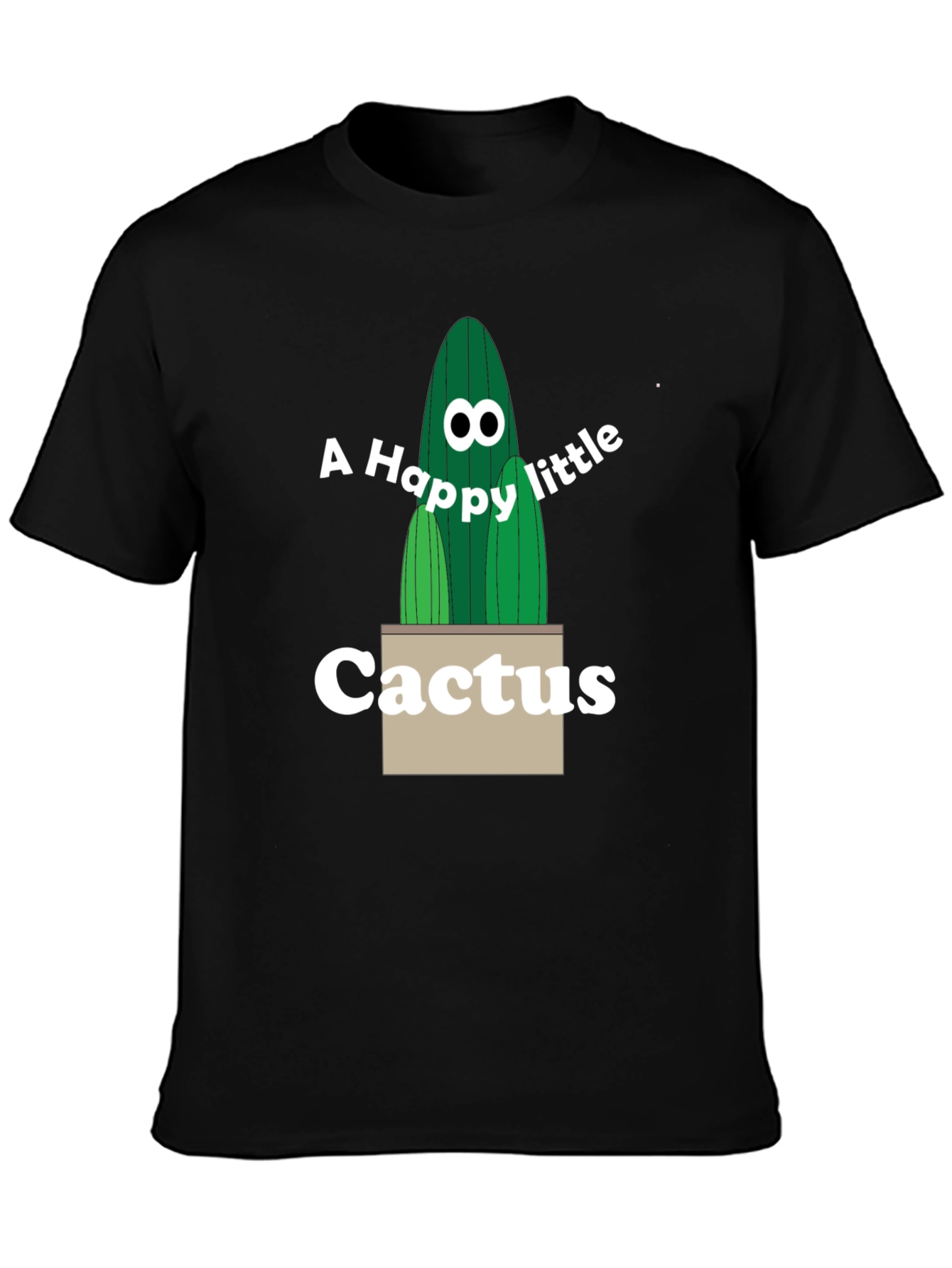 Happy Little Cactus Graphic Tee