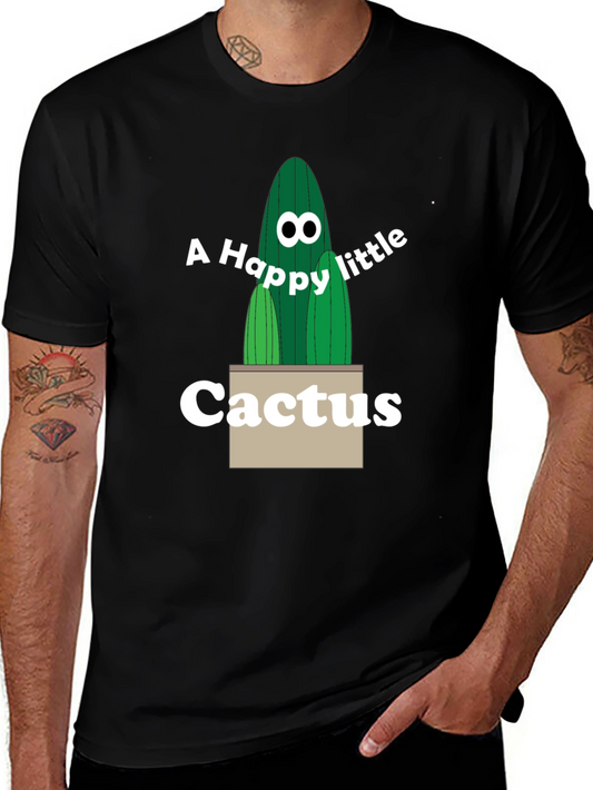 Happy Little Cactus Graphic Tee