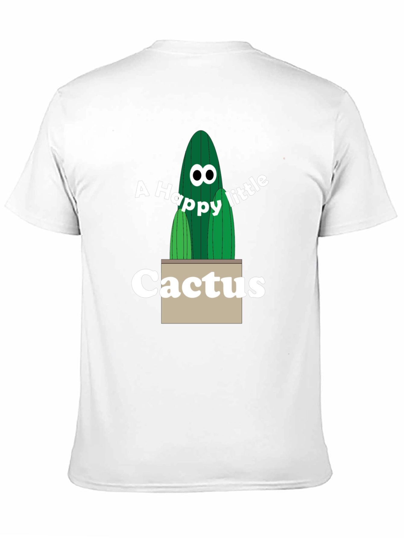 Happy Little Cactus Graphic Tee
