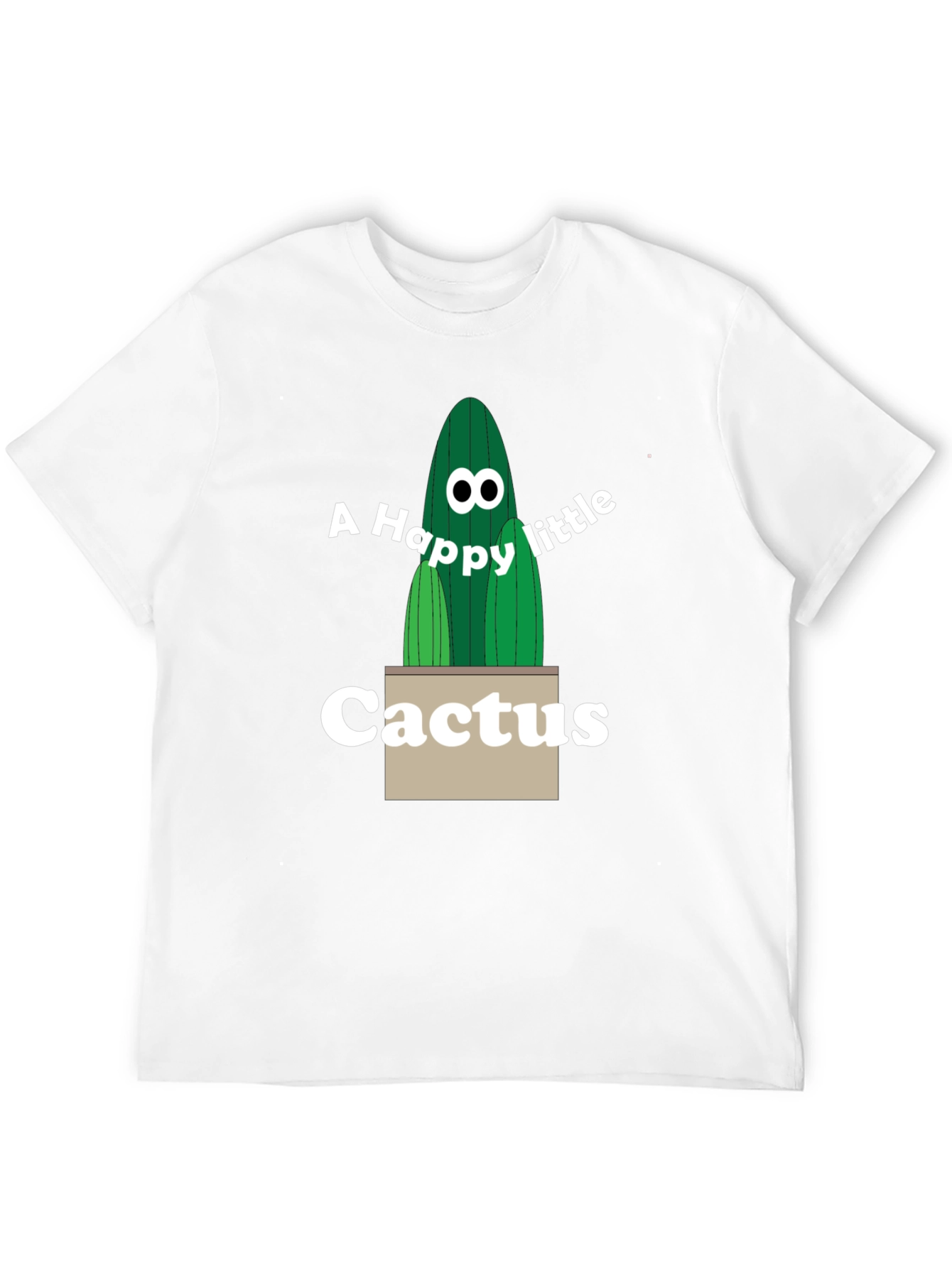 Happy Little Cactus Graphic Tee
