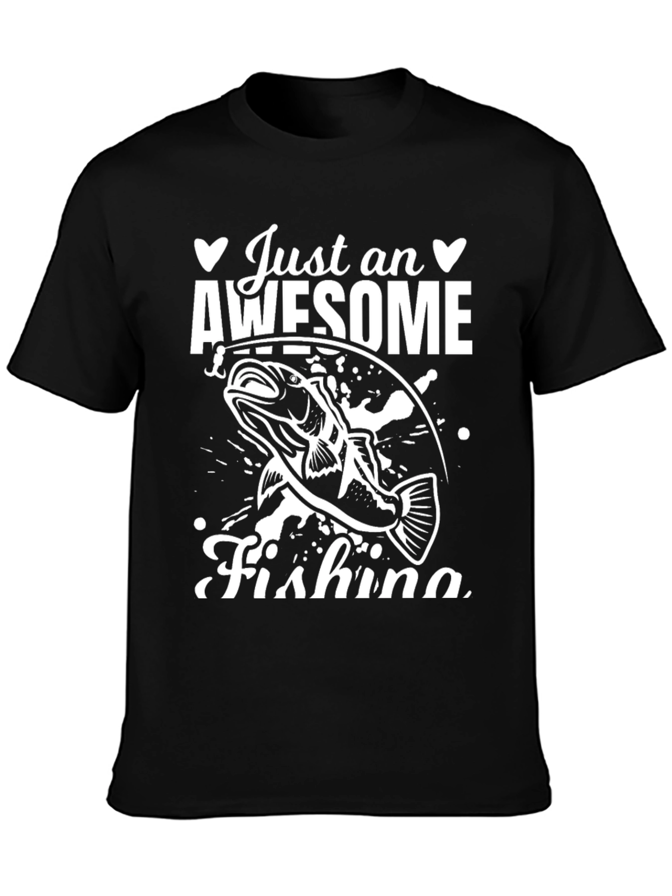 Awesome Fishing Graphic T-Shirt
