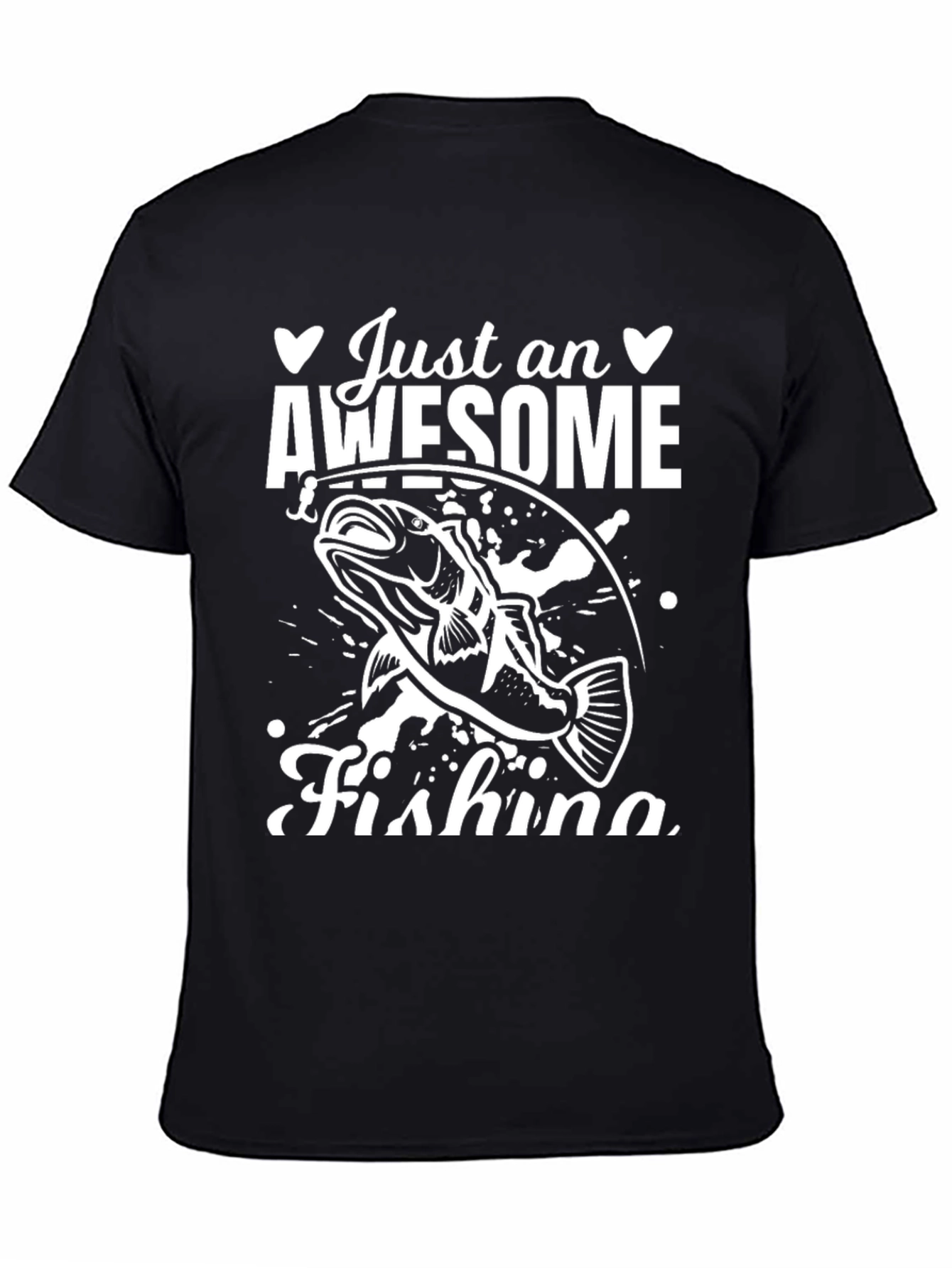 Awesome Fishing Graphic T-Shirt