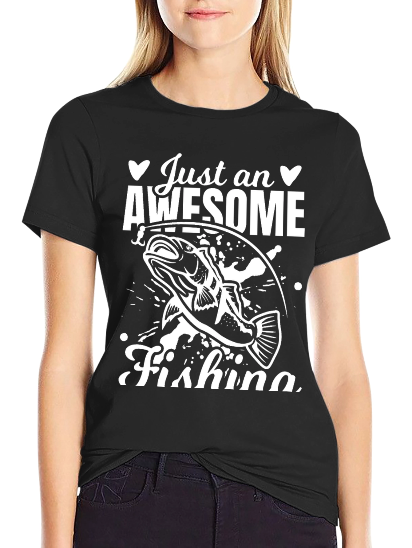 Awesome Fishing Graphic T-Shirt