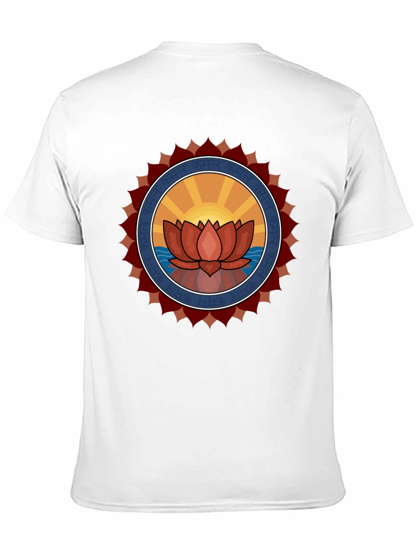 Lotus Mandala Graphic T-Shirt