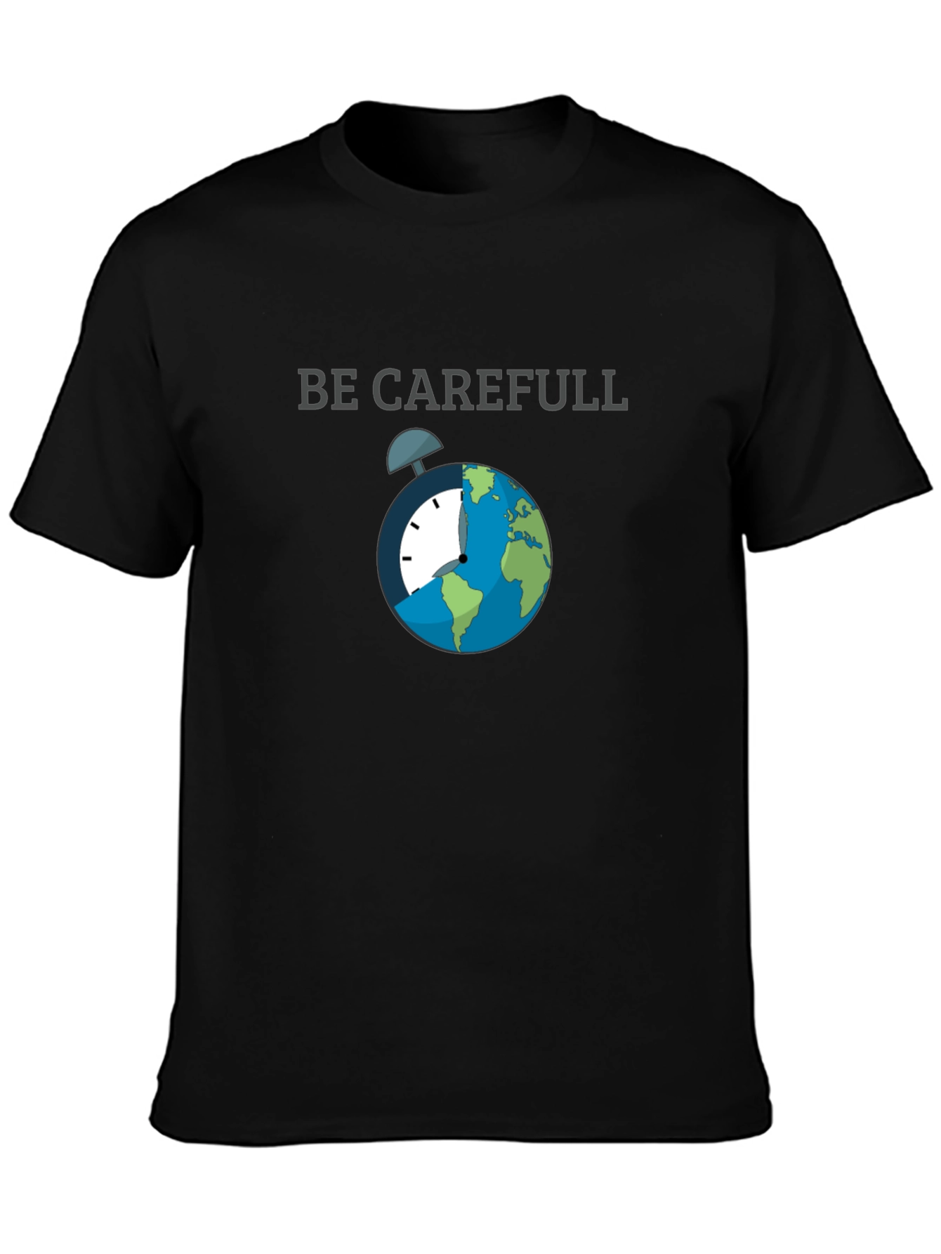 Be Carefull Graphic T-Shirt
