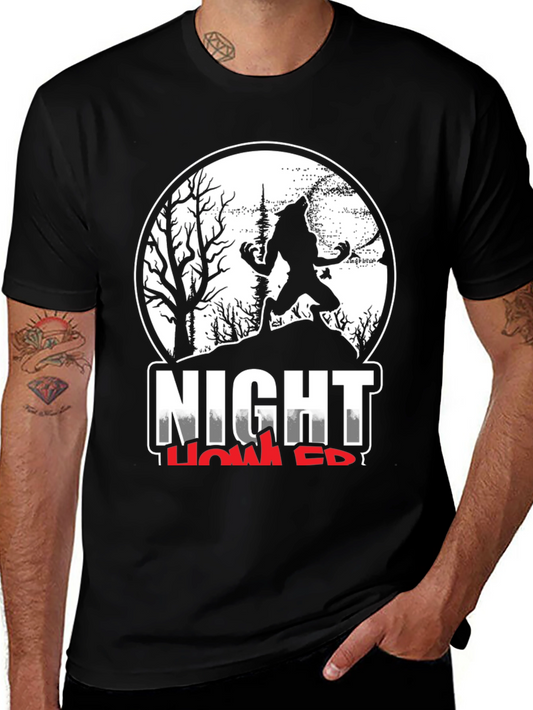 Night Howler T-Shirt - Werewolf Graphic Tee