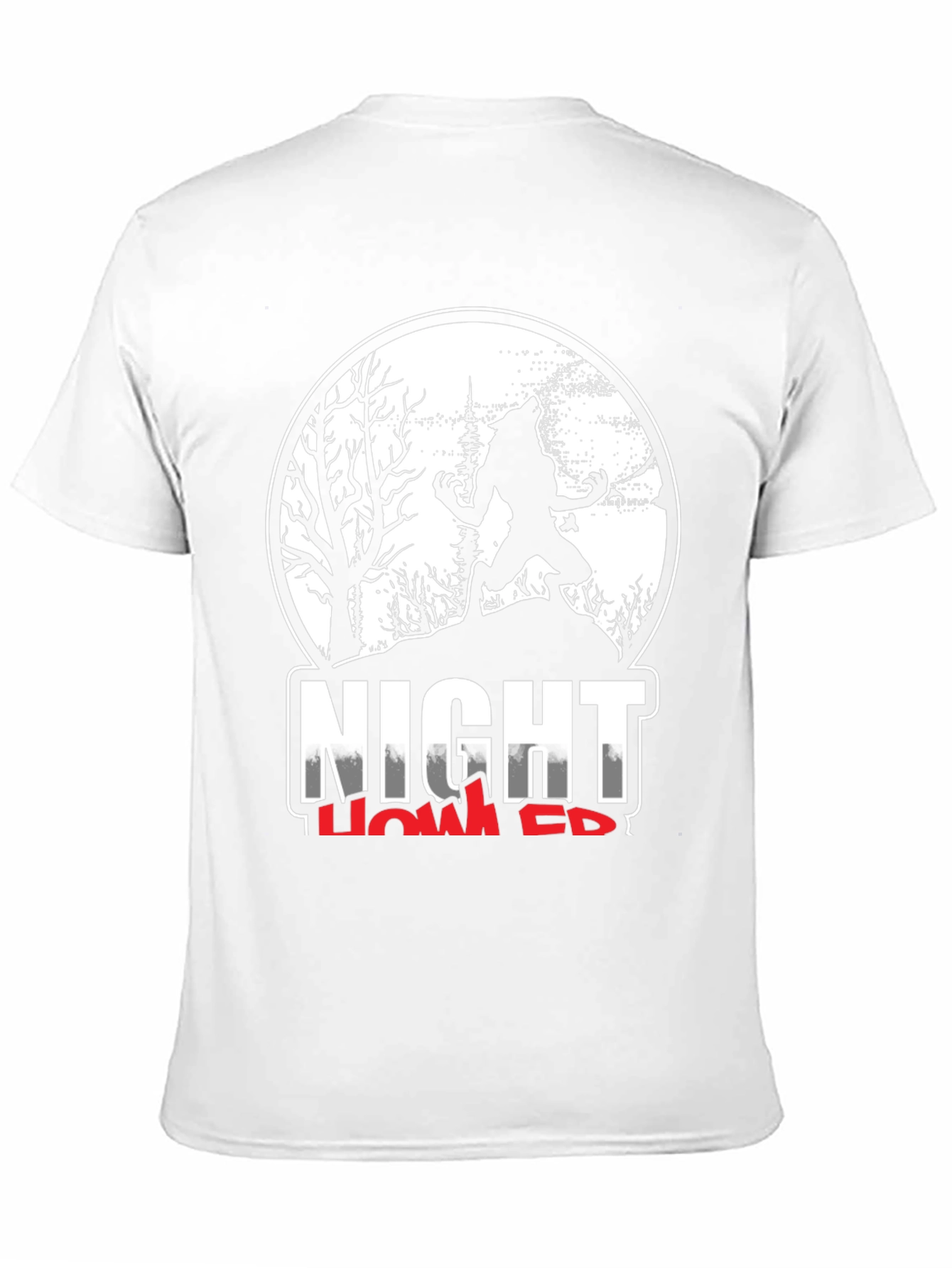 Night Howler T-Shirt - Werewolf Graphic Tee