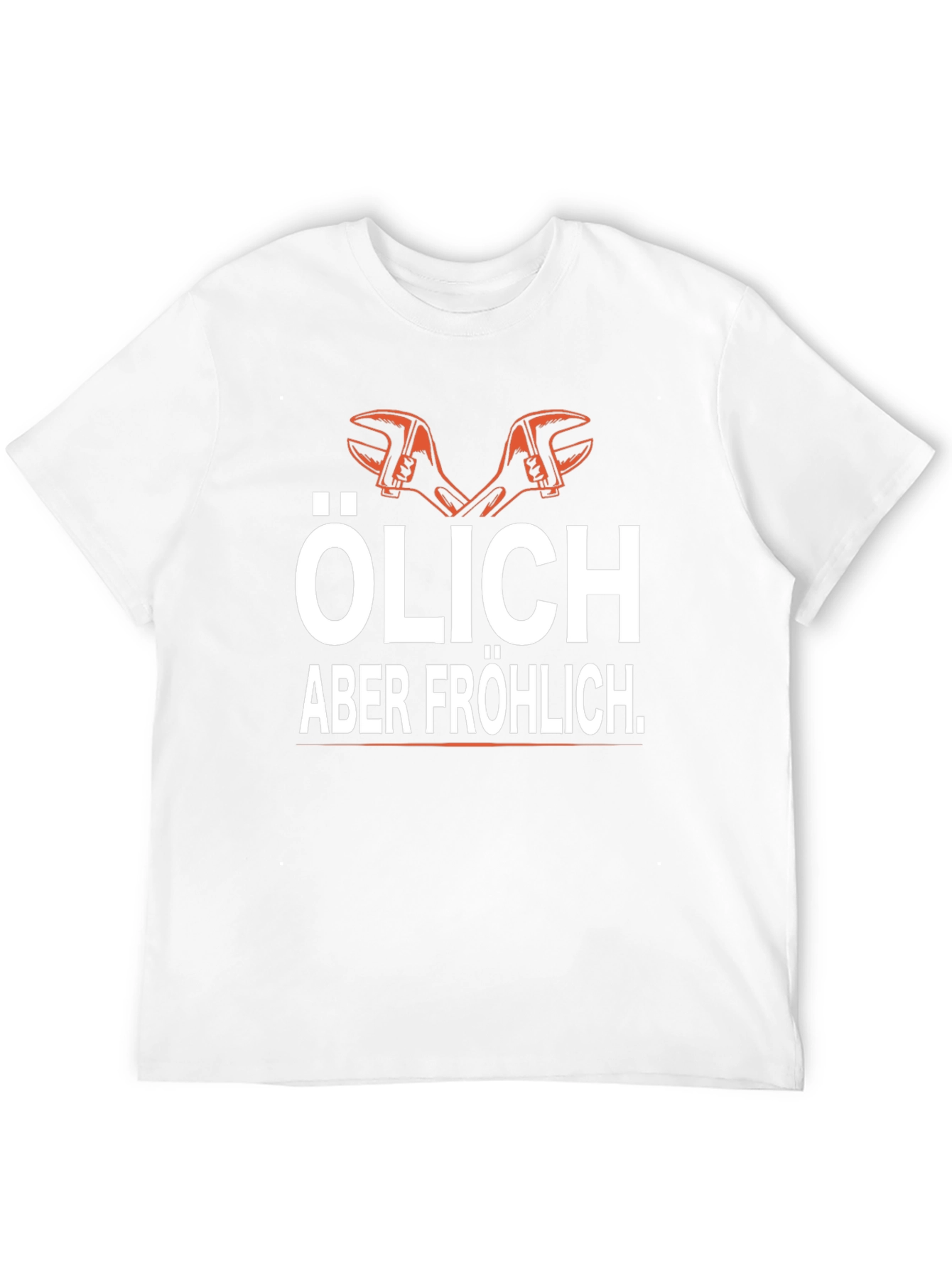 Olich Aber Frohlich Black Graphic T-Shirt