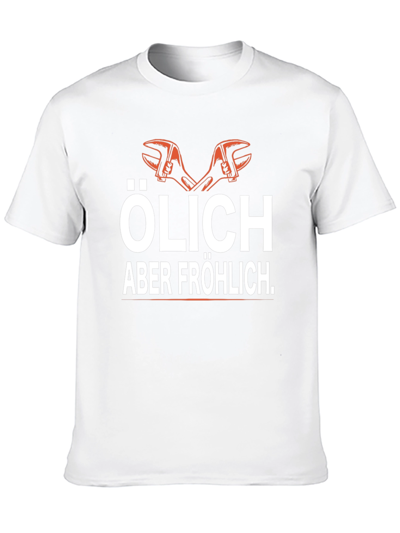 Olich Aber Frohlich Black Graphic T-Shirt