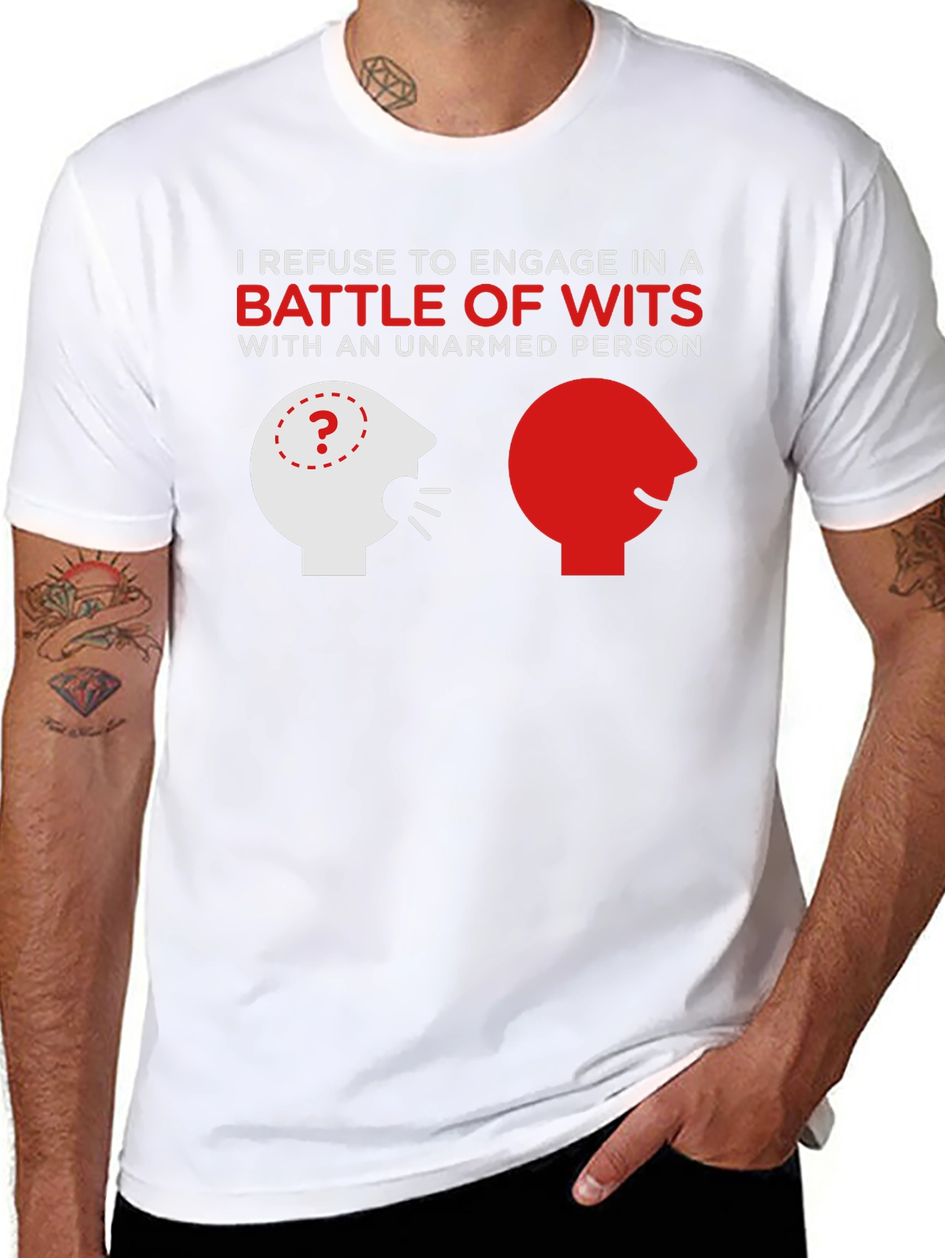 Battle of Wits Graphic T-Shirt