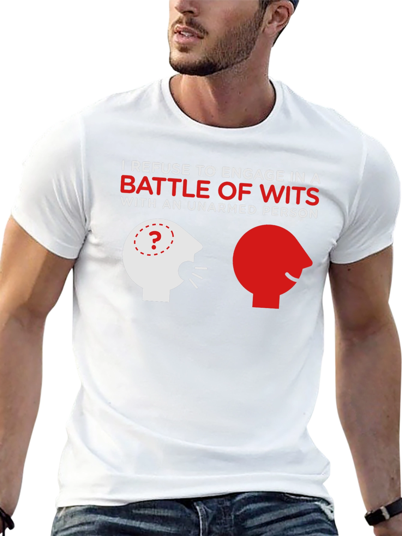 Battle of Wits Graphic T-Shirt
