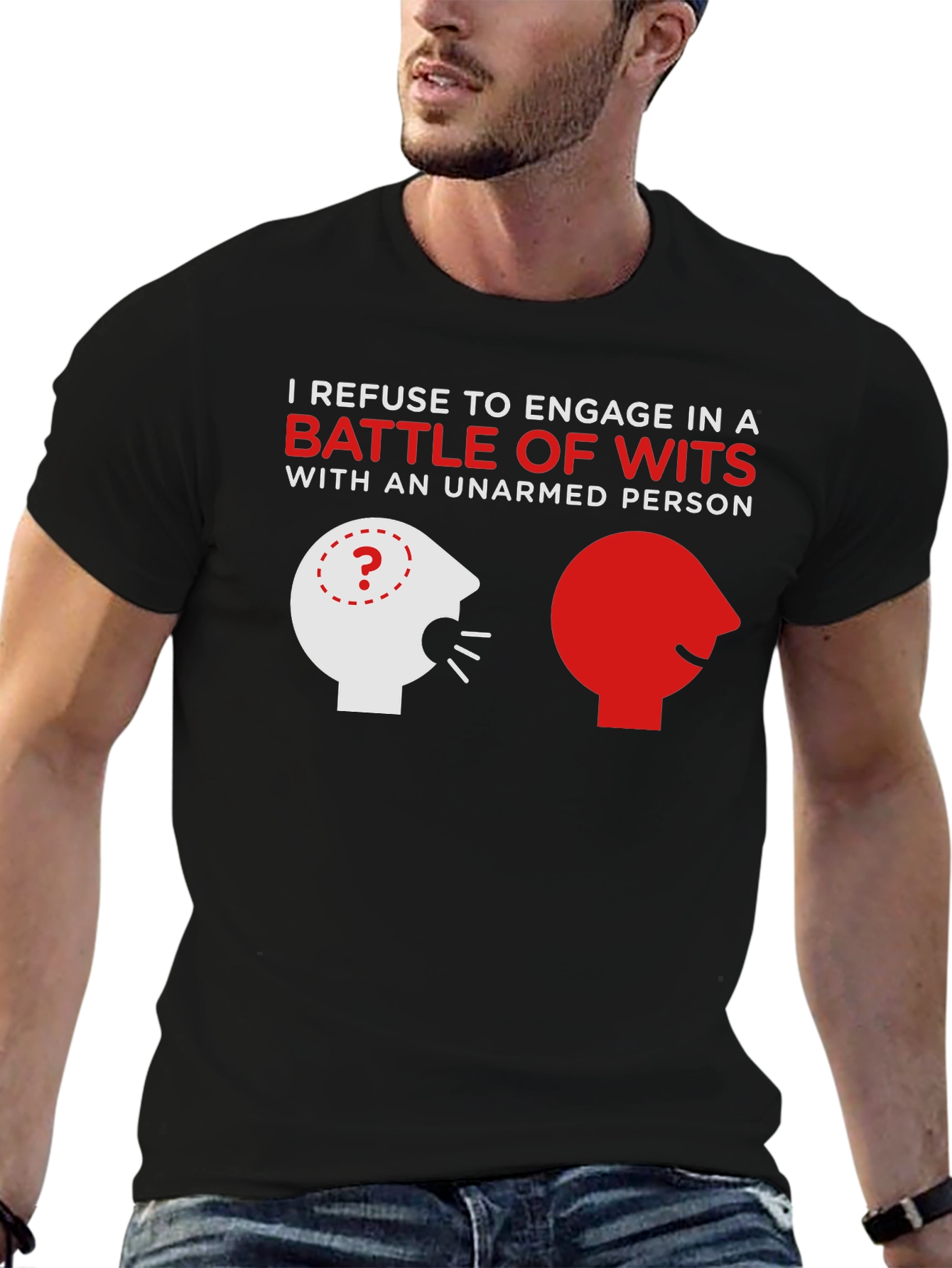 Battle of Wits Graphic T-Shirt