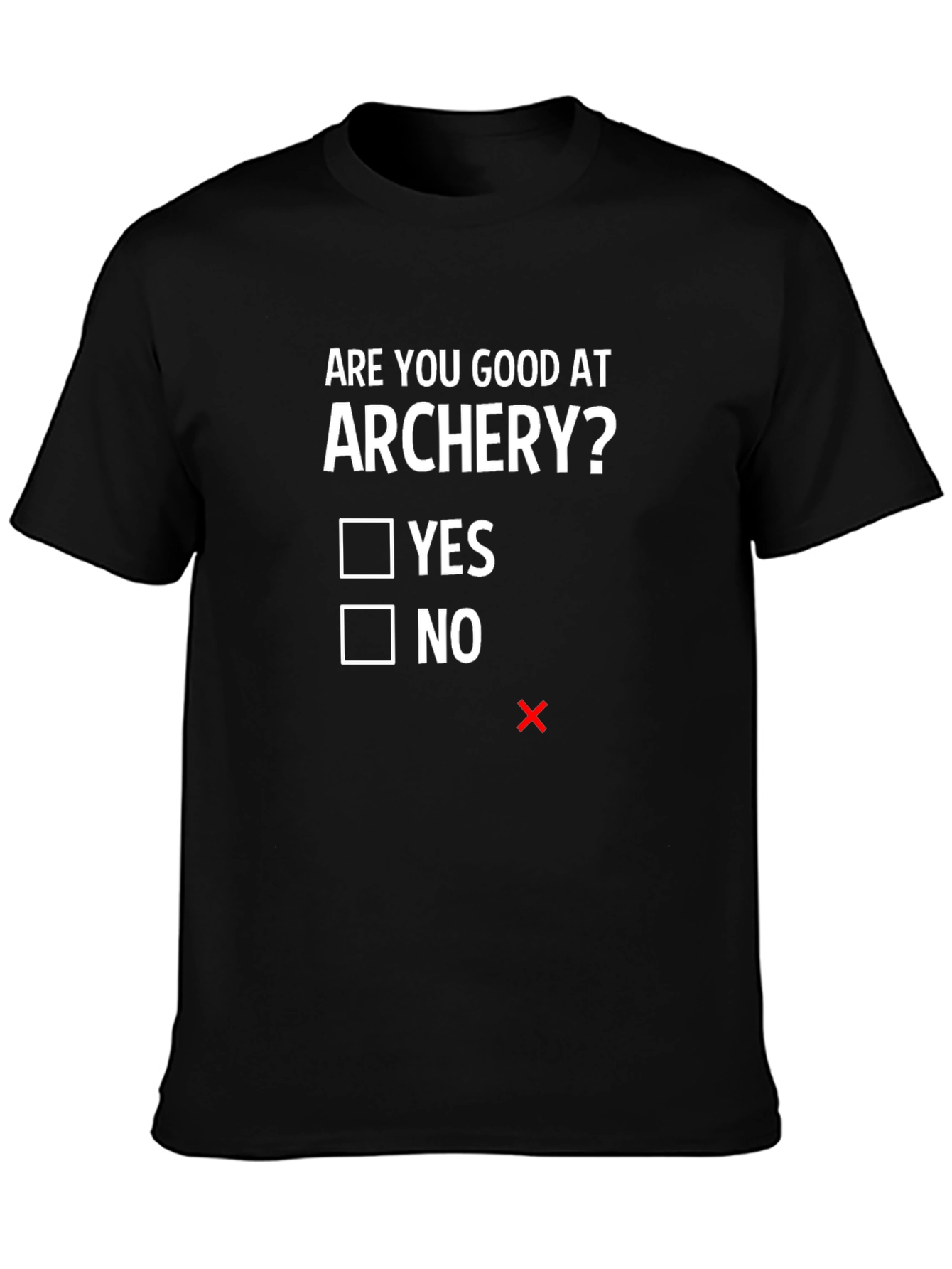Archery Skills T-Shirt - Funny Novelty Graphic Tee
