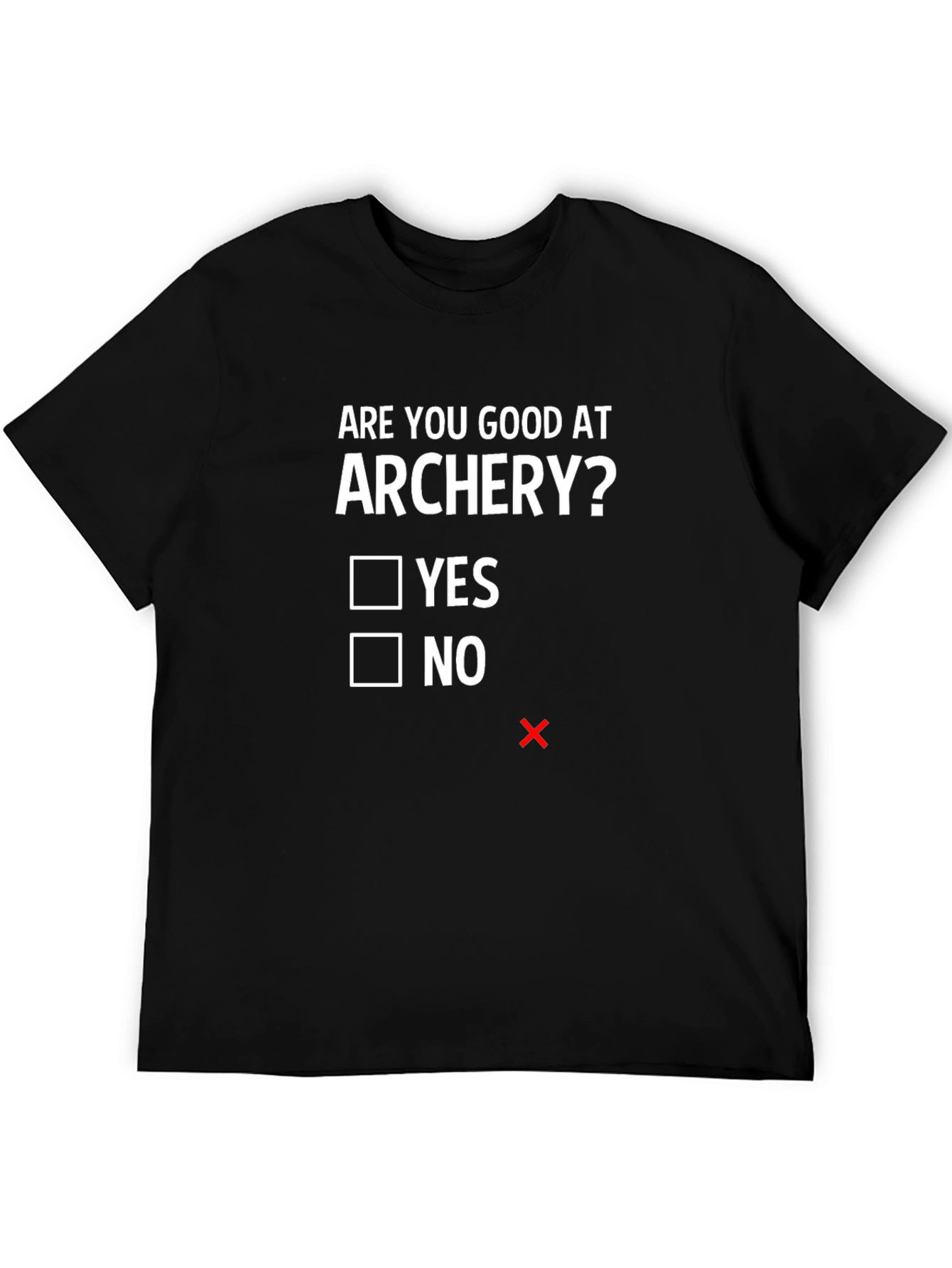 Archery Skills T-Shirt - Funny Novelty Graphic Tee