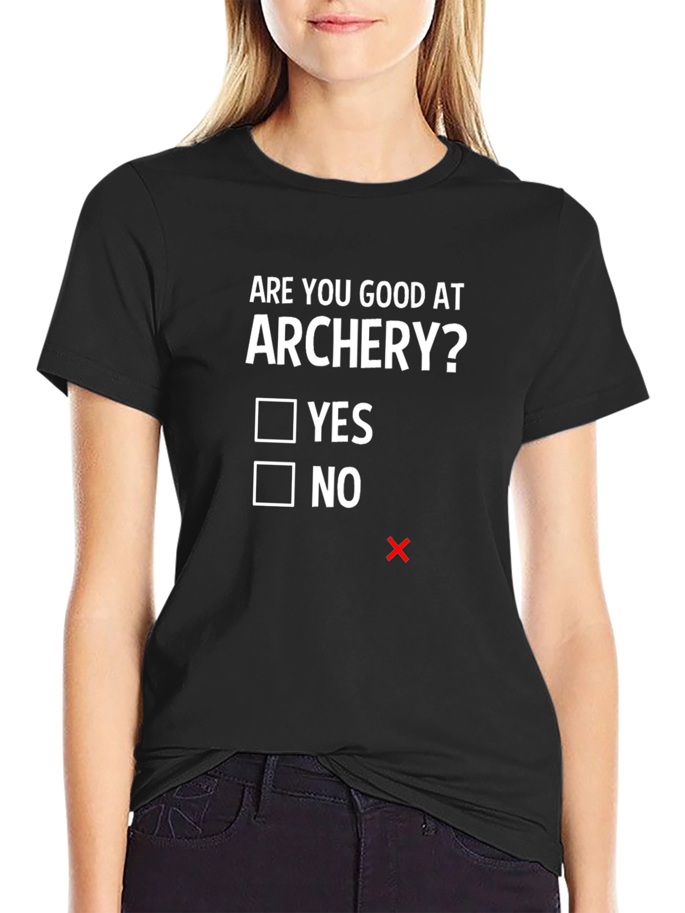 Archery Skills T-Shirt - Funny Novelty Graphic Tee