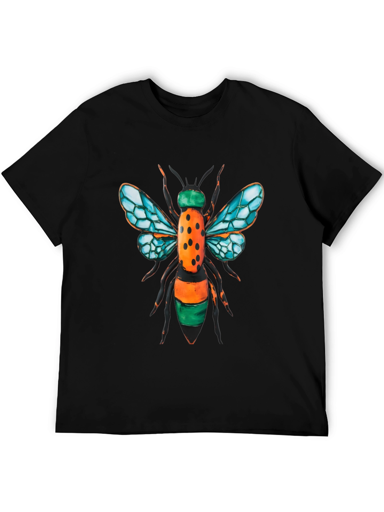 Cool Bee Graphic Black T-Shirt
