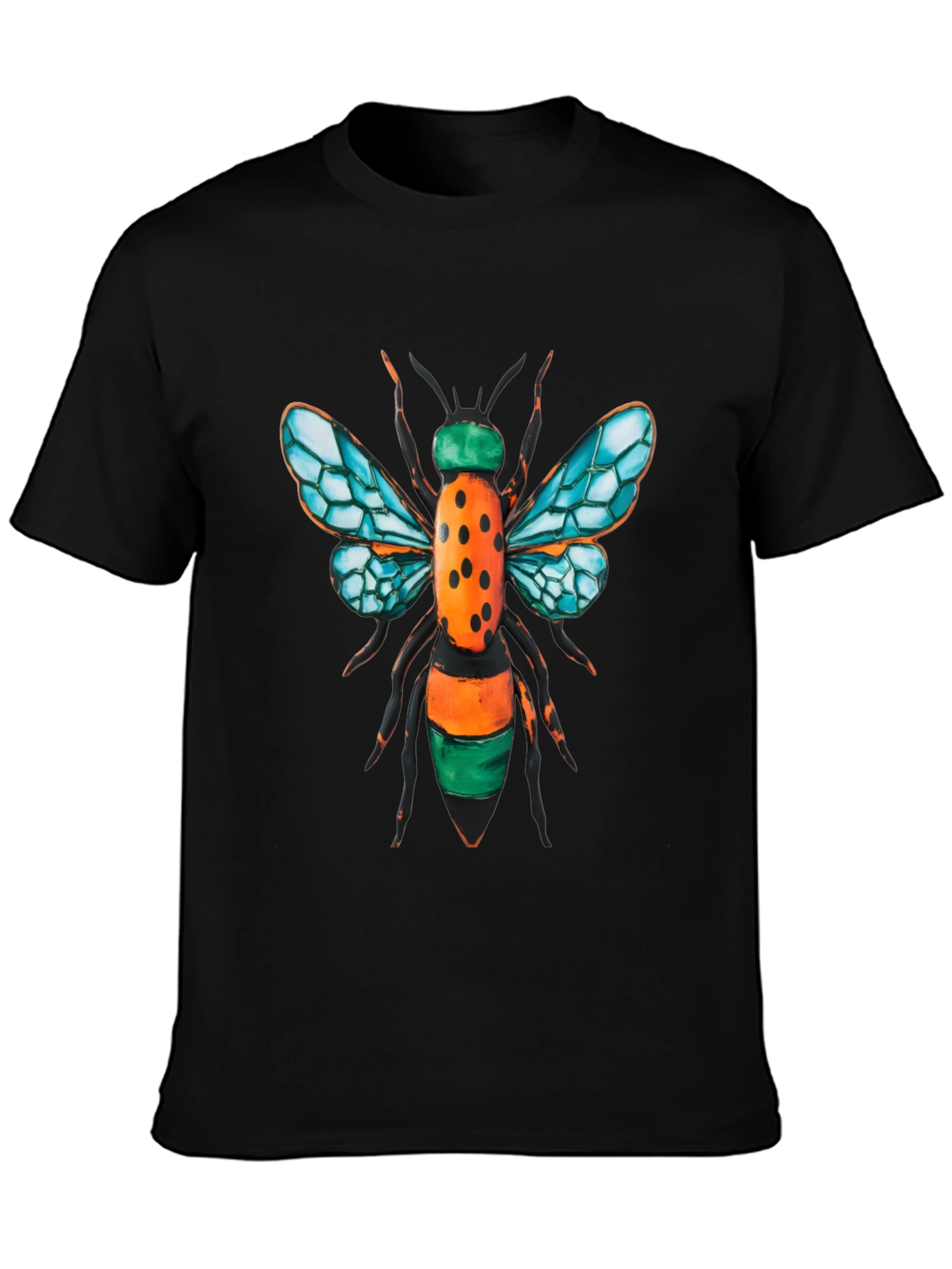 Cool Bee Graphic Black T-Shirt