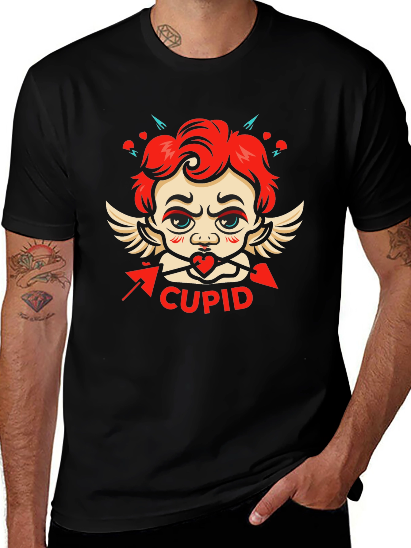 Cupid T-Shirt - Love Arrow Design