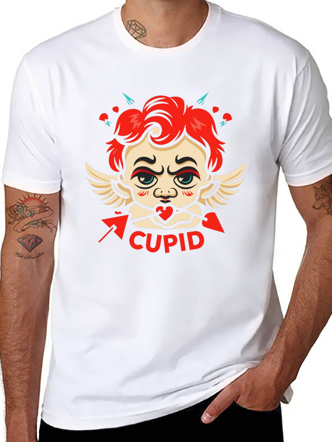 Cupid T-Shirt - Love Arrow Design