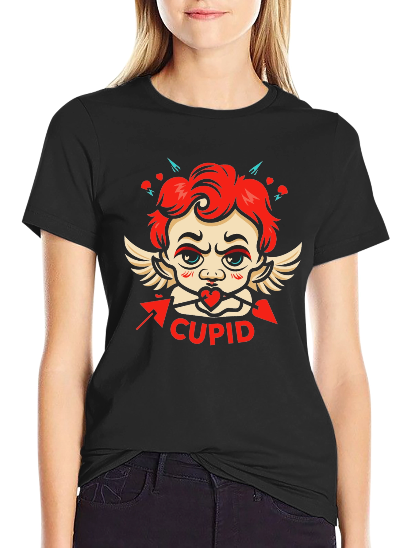 Cupid T-Shirt - Love Arrow Design
