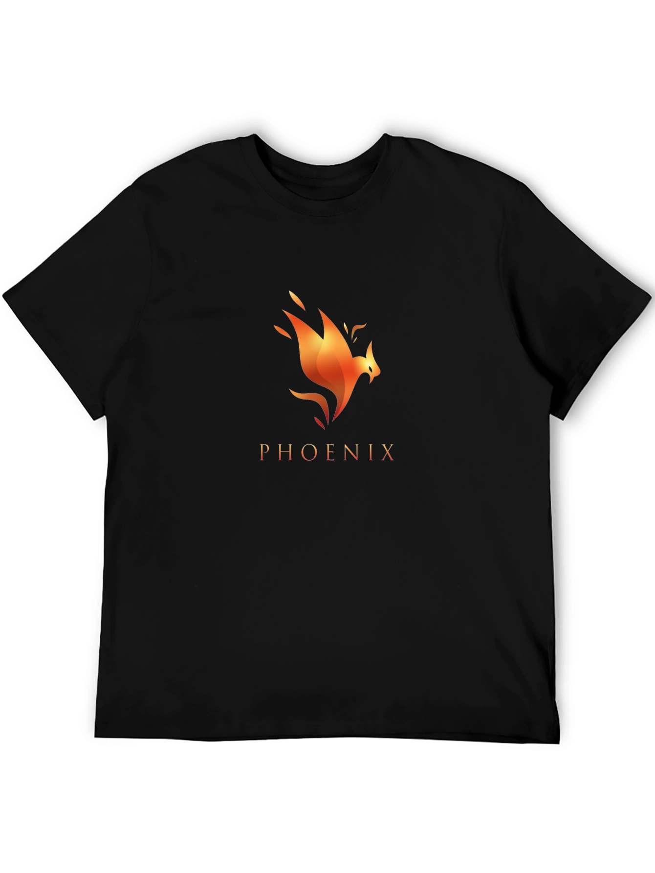 Phoenix Graphic Tee - Mens Black T-Shirt