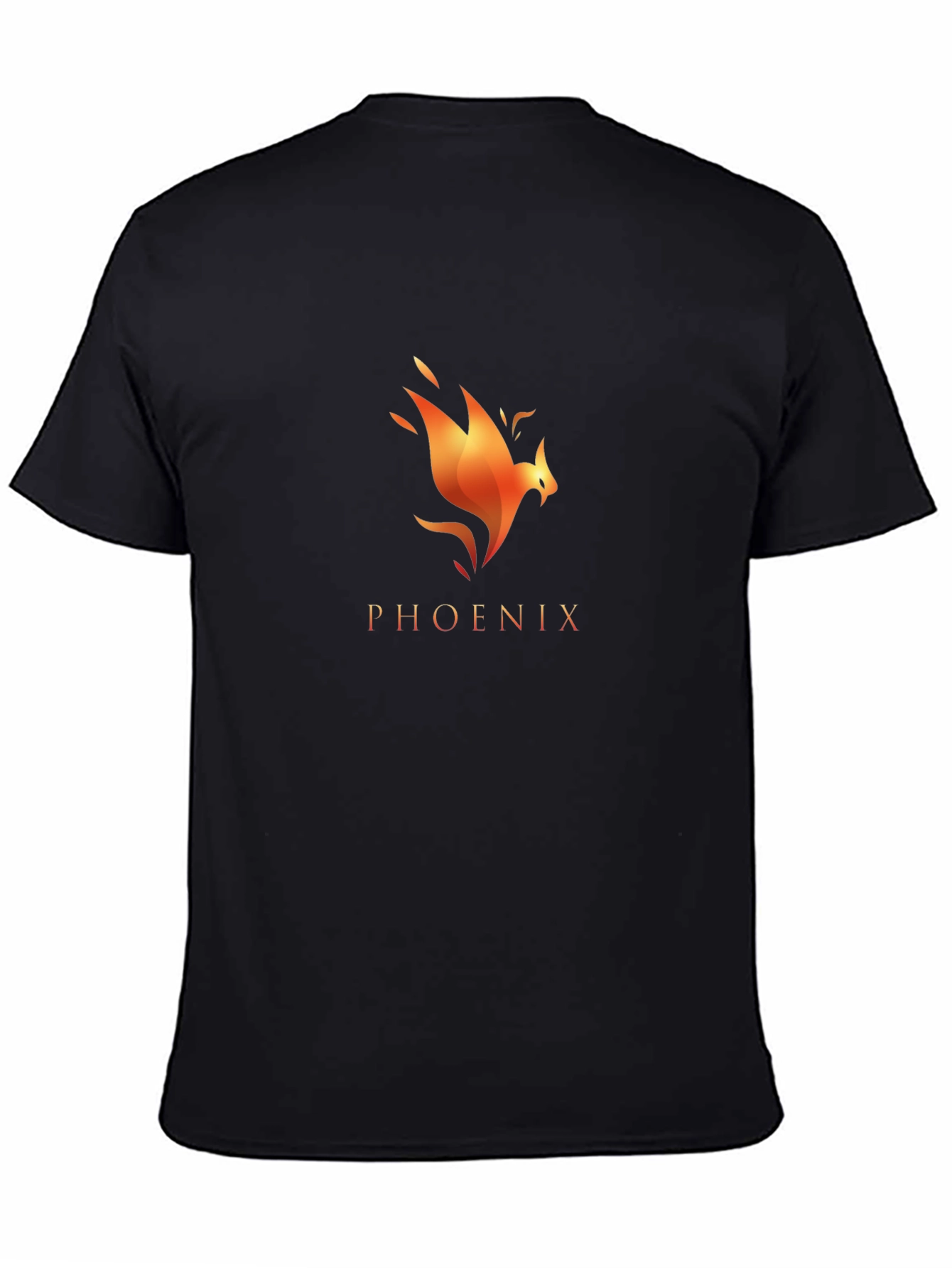 Phoenix Graphic Tee - Mens Black T-Shirt