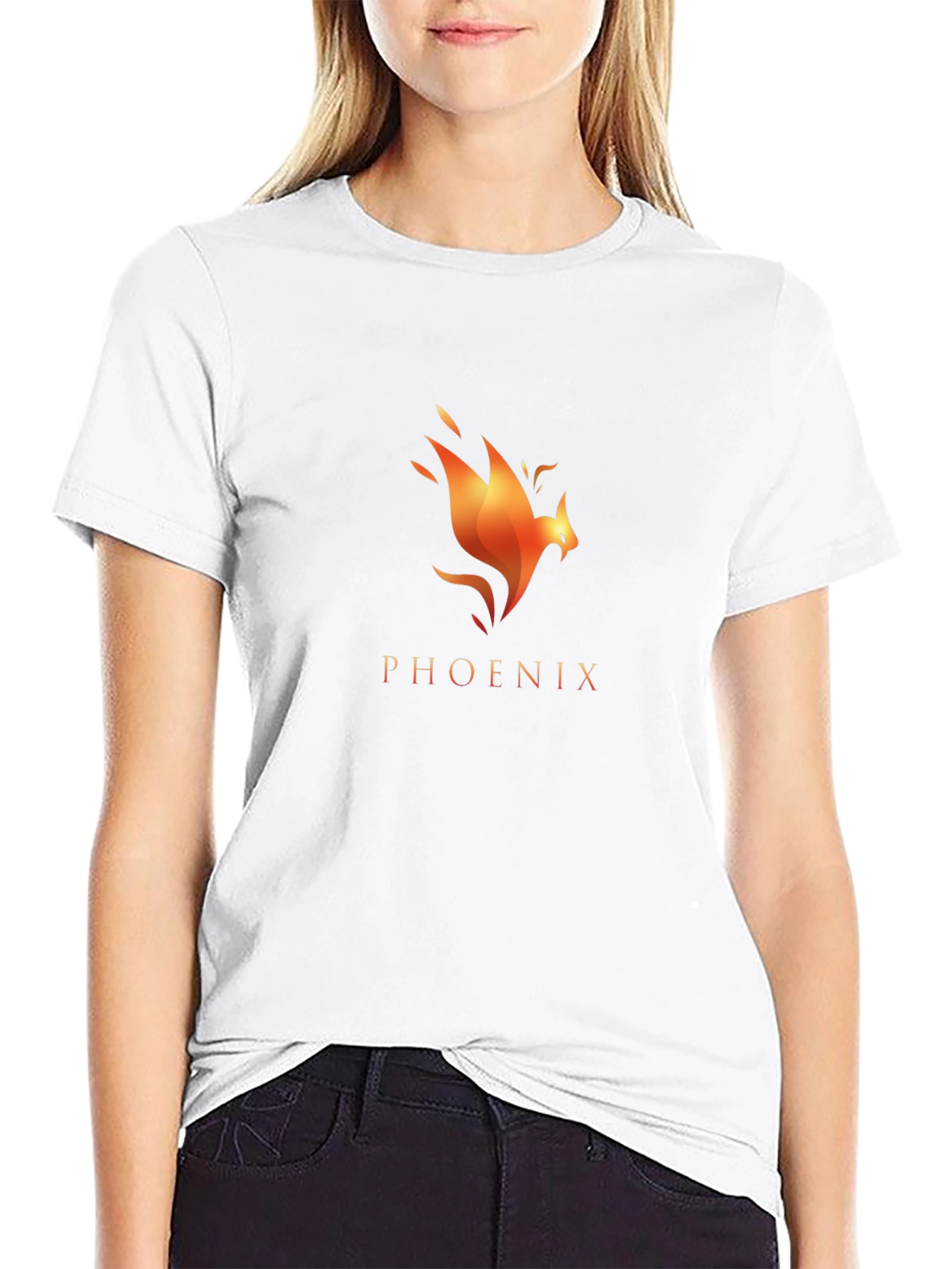 Phoenix Graphic Tee - Mens Black T-Shirt